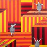 R Nicholas Kuszyk – Wave Rave 36×48 (5)