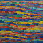 Patrick McMahon Colour + Movement No5 100 x 100