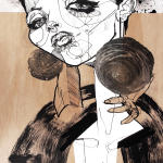 Ariel Katzir – [STAMP]6 – 45 x 85 cm