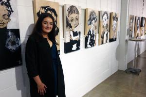 Ariel Katzir with Artworks