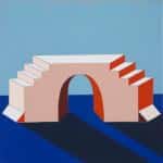 Jasmine Mansbridge – One Long Day 40 x 40cm Acrylic on Linen A