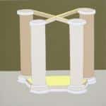 Jasmine Mansbridge – The Epiphany (faith time) 40 x 40cm Acrylic on Linen A