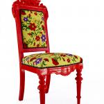RED ANTIQUE CHAIR