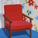 BRITTY EM – Red Retro Chair
