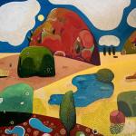 GLENDON CORDELL – SUNFLOWER & CLOUDS