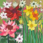 SARAH BEETSON- The Interloper iv – Daffodils among Flannel Flowers and Waratahs