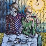 ‘The Frugal Repast’, after Picasso (1)