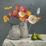 LAURA WHITE – POPPIES AND PACKHAM PEARS (6)