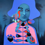 RAMONA NORDAL -the meadows and the larks 36 x 36 ramona nordal